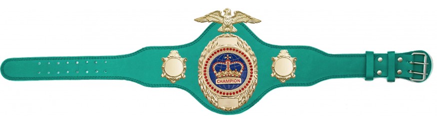 CHAMPIONSHIP BELT - PLT288/G/BLUGEM - AVAILABLE IN 4 COLOURS CHAMPIONSHIP BELT - PLT288/G/BLUGEM - AVAILABLE IN 4 COLOURS